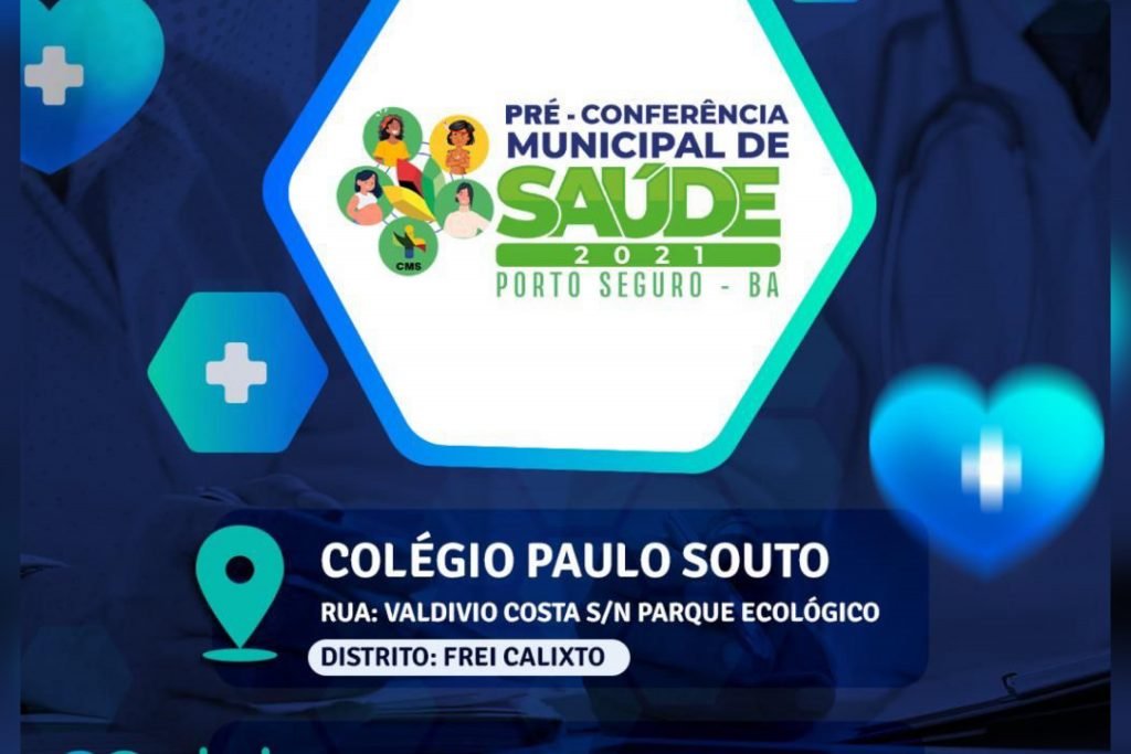 PRÉ-CONFERÊNCIA MUNICIPAL DE SAÚDE DE PORTO SEGURO 2021