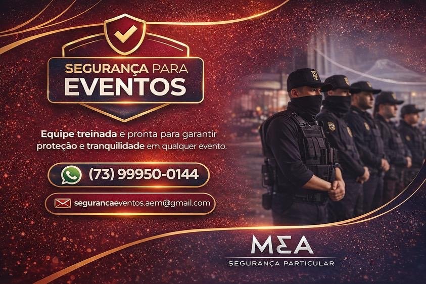 M&A Segurança Particular surge como nova potência em segurança de eventos no extremo sul da Bahia