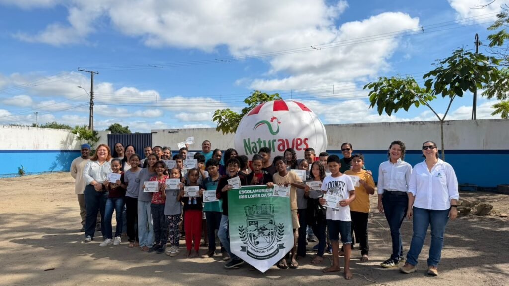 Projeto do Aviário à Horta transforma escola em Eunápolis